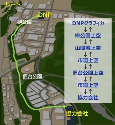 1012dnp2 - DNPグラフィカ、兵庫でドローン利用した社会インフラ構築の実証実