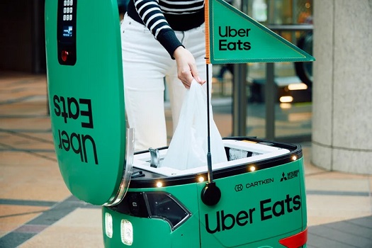 0221ubereats3 - ウーバーイーツ、三菱電機、米カートケンとロボットデリバリーサービスで提携