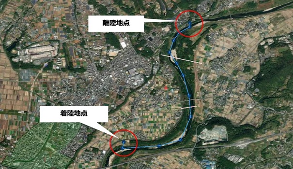 0308skypeak4 - スカイピーク、航空管制システム管理下での目視外飛行ドローン物流の実証実験