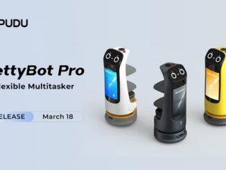 0318pudurobotics 326x245 - プードゥー、ディスプレイ付き配膳ロボットの新モデル「KettyBot Pro」発売