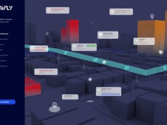 3社が開発する空飛ぶクルマ向け運航管理システムのイメージ