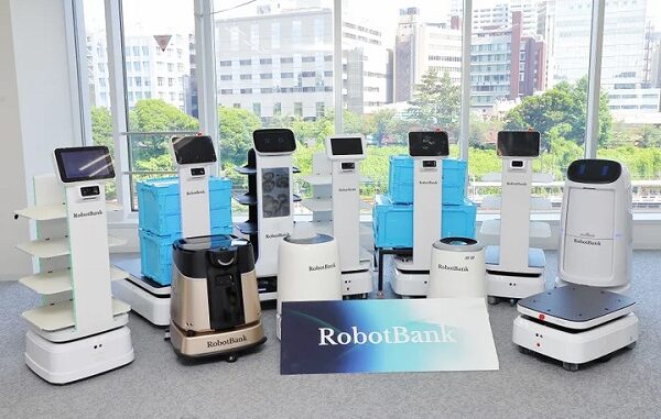 ロボットバンクが販売するサービスロボット