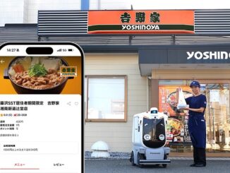 自動搬送ロボット「ハコボ」でフードデリバリーを実証