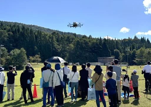 実証飛行の様子