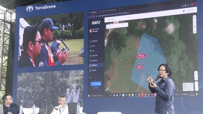 0123terradrone2 - テラドローン、インドネシアで初のUTM活用した複数ドローン飛行の実証実験