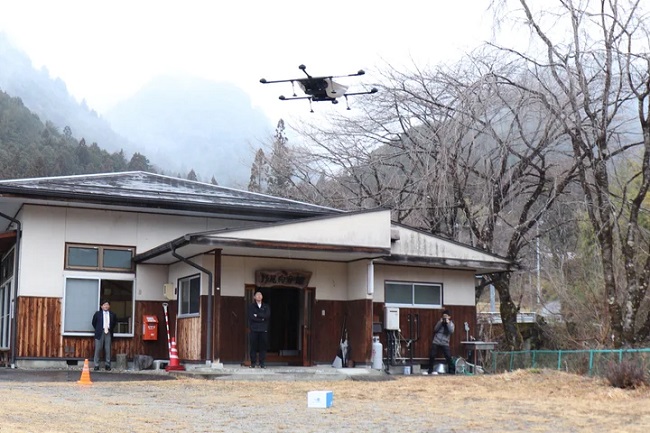 0130aeronext2 - エアロネクスト、長野県木曽郡3町村で災害時対応を想定したドローン配送の実証実験