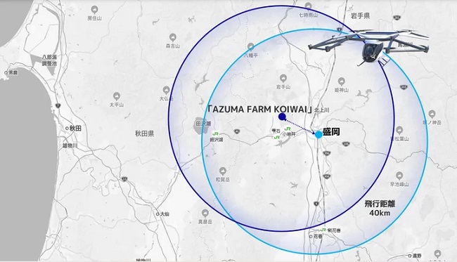 0205skydrive2 - スカイドライブ、JR東日本と小岩井農場の新ホテルで空飛ぶクルマの移動体験提供で連携