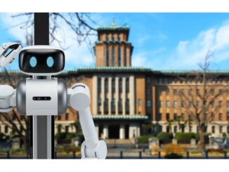 ユーゴー、神奈川県庁本庁舎一般公開イベントで「ugo Pro」の警備・案内機能を実演