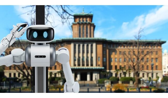 0501ugo ユーゴー、神奈川県庁本庁舎一般公開イベントで「ugo Pro」の警備・案内機能を実演