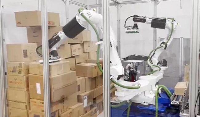 0509kawasaki1 物流AIバンニングロボット「Mech(メック)」