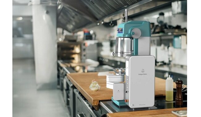 0526newinov1 かき氷の全自動調理ロボット「Kakigori Maker(カキゴオリメーカー)」