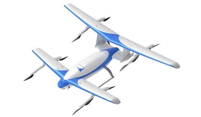 0604aerosense1 新型VTOL型無人航空機「AS-H1」