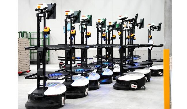 0606syriusrobotics 「Chiba Dock2」に導入されたシリウスのAMR「FlexSwift(フレックスシフト)」