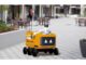 実証実験で使用する米アヴライドの自動配送ロボット