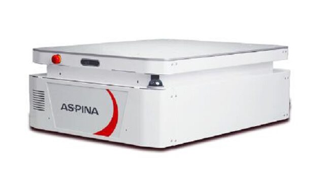 300㎏まで搬送可能なAMR「AspinaAMR300」