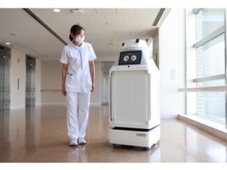横浜市立みなと赤十字病院で稼働する屋内配送ロボット「FORRO（フォーロ）