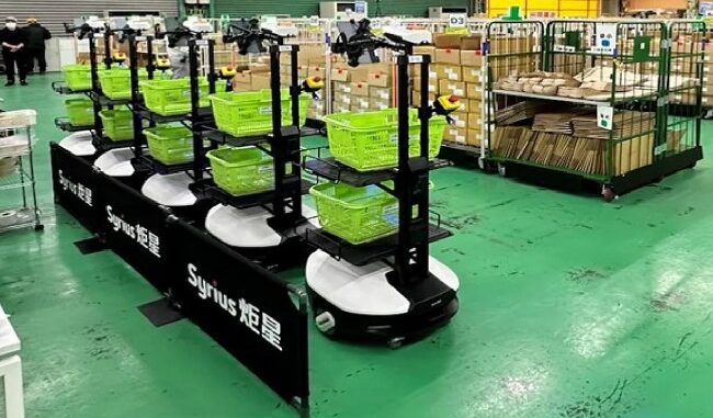 0716syriusrobotics1 LIXILの名張工場で稼動するシリウスのAMR「FlexSwift MAX(フレックスシフト・マックス)」