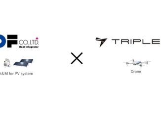 オーエフ、TRIPLE7とドローンの特高・高圧太陽光発電所ケーブル盗難対策サービスを実証