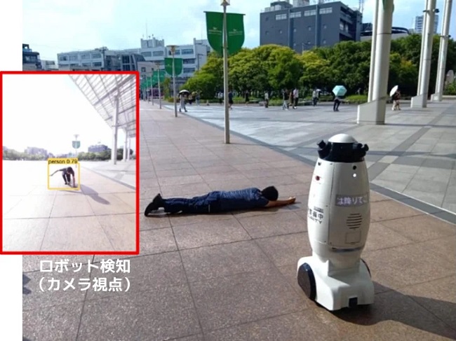 シークセンス、品川シーサイドの熱中症対策で警備ロボに倒れている人検知機能追加 0821seqsense2 - シークセンス、品川シーサイドの熱中症対策で警備ロボに倒れている人検知機能追加
