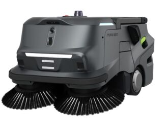 プードゥーロボティクスの業務用清掃ロボット「CC1」