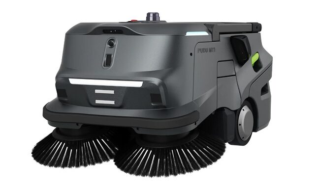 プードゥーロボティクスの業務用清掃ロボット「CC1」