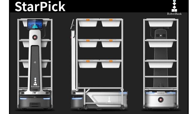 ピッキング特化型AMR「Star Pick（スターピック）」