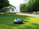 施設緑地管理で稼働するロボット芝刈機「Automower（オートモア）」