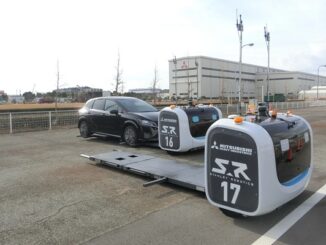 MHI-MSの「車両搬送ロボット」