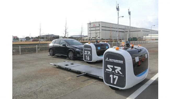 MHI-MSの「車両搬送ロボット」