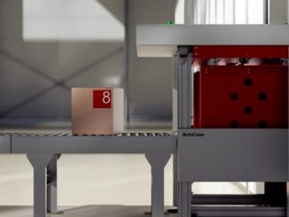 ケース単位での入荷処理を自動化し、バラへの容器変換を行わずにピースピッキングが可能な「AutoCase（オートケース）」