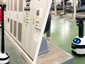 成田空港内の設備点検を行う「ugo mini」