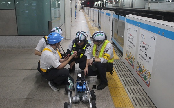 JR東日本ビルテック、TechShareと四足歩行ロボットの点検機能の実証実験 東京駅で開始 1113jrefm2 - JR東日本ビルテック、TechShareと四足歩行ロボットの点検機能の実証実験 東京駅で開始