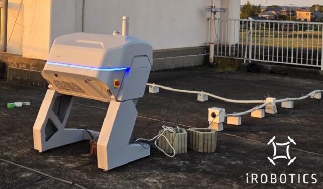 ドローンフィールドKAWACHIに設置された「Skydio X10 Dock」