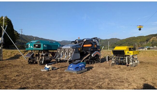 テムザックが開発したロボットのラインアップ