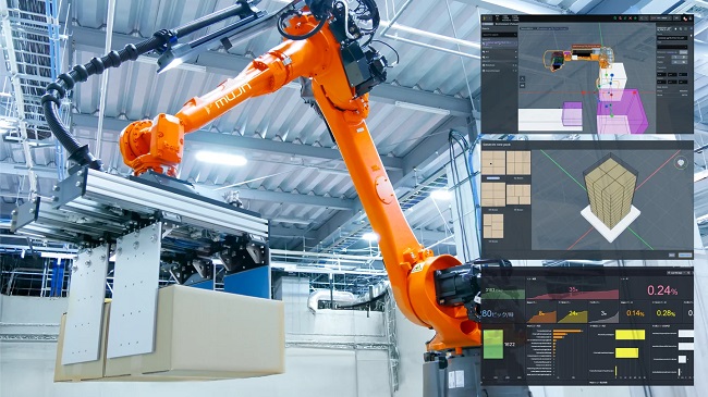 Mujin単載パレタイザー