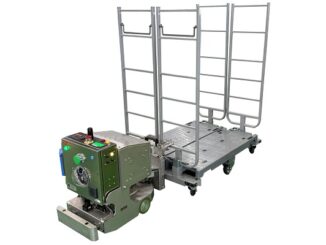 関西フローズンがマイナス25度の冷凍倉庫に導入したAGV