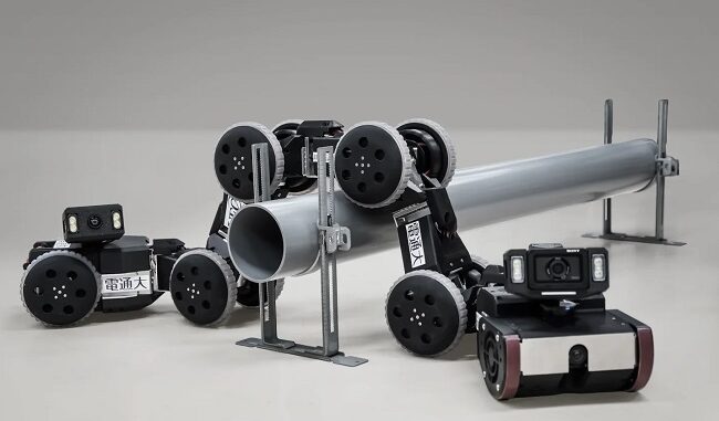 ミサワホーム、電通大、大末建設が共同開発した床下点検用ヘビ型ロボット「ユカダイショウ」