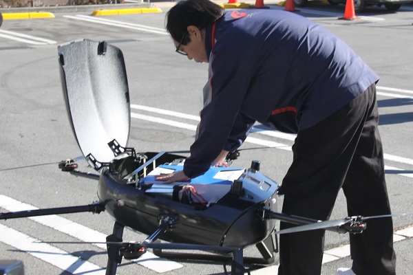 1218seino2 - セイノーHDなど6社、軽井沢で渋滞・防災などの課題解でドローン物流の実証実験