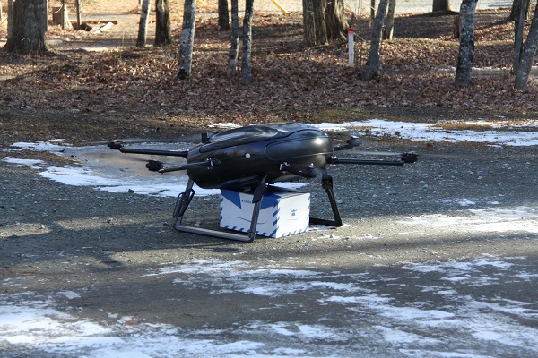 1218seino3 - セイノーHDなど6社、軽井沢で渋滞・防災などの課題解でドローン物流の実証実験