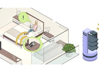 ソフトフロントジャパン、配膳ロボット到着を客室内線電話に自動通知