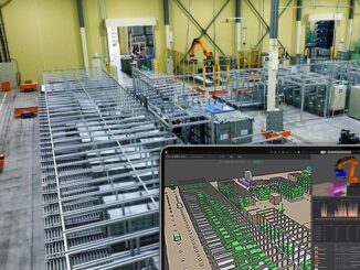 ムジンが構築した完成車メーカー向け部品供給ロボット倉庫システム