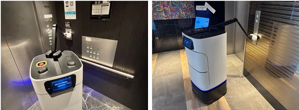大成、ザロイヤルパークホテル東京羽田が配送ロボット導入 アメニティ配送を自動化 030taisei2 - 大成、ザロイヤルパークホテル東京羽田が配送ロボット導入 アメニティ配送を自動化