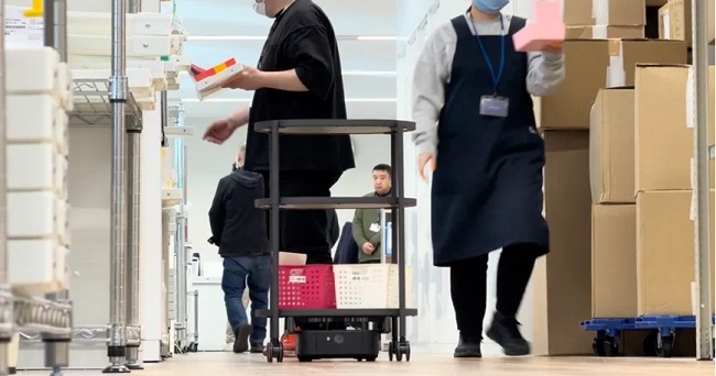 デマント・ジャパンで稼働する「カチャカプロ」