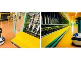 津事業所内を巡回する「ugo mini（ユーゴーミニ）」