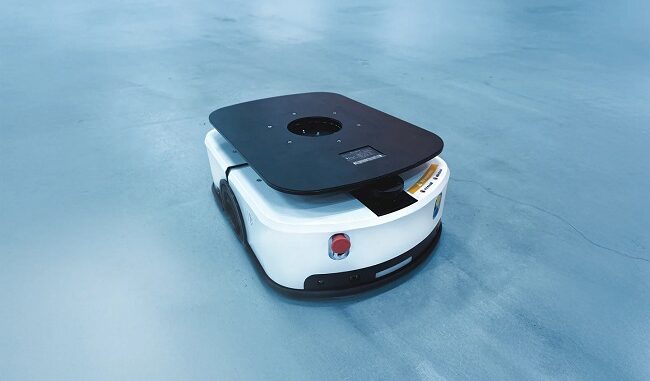 「MujinAGV」の300kg可搬セーフティーモデル