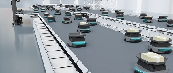 ガウシー、倉庫ロボットサービスで仕分け用小型AGV提供開始 従量課金で初期投資ゼロに 0326gaussy2 - ガウシー、倉庫ロボットサービスで仕分け用小型AGV提供開始 従量課金で初期投資ゼロに