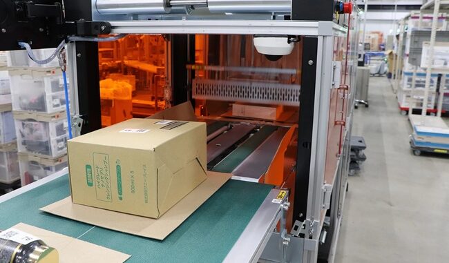 プロジェクトでの物流自動化イメージ