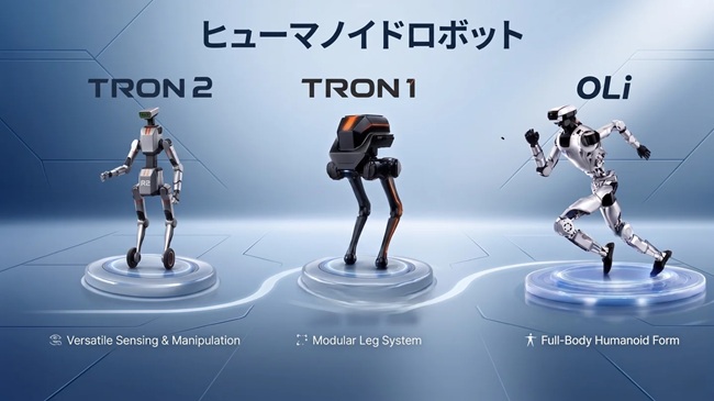 ロボットバンク、人型ロボット事業に本格参入 中国リムエックスの「TRON」「Oli」を国内展開