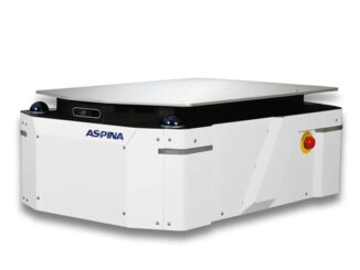 製造現場の工程間搬送向けAMR「AspinaAMR150L」