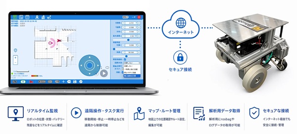 パナソニックAT、Vieurekaと自律移動ロボットの遠隔監視・制御の実証環境を構築 0609adtsdpanasonic2 - パナソニックAT、Vieurekaと自律移動ロボットの遠隔監視・制御の実証環境を構築
